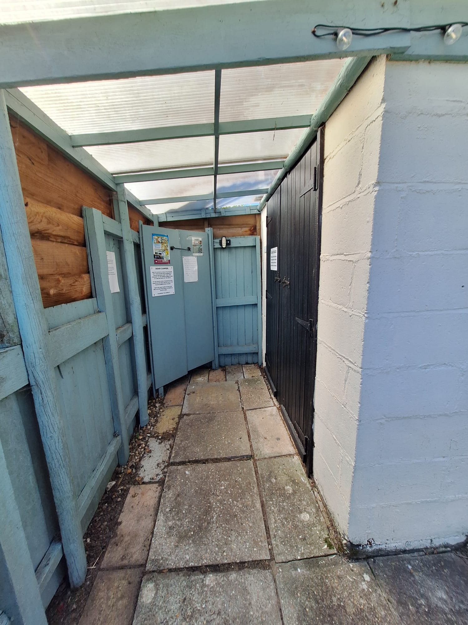 Walk way to toilet and showerr